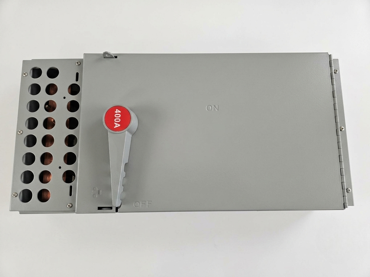 Commander QMBFP5036 400A 600V 3-Pole Fusible Panel-Mount Switch - Commander / Sylvania / CEB