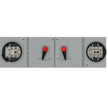 Federal Pioneer MQS Twin Panel-Mount Fusible Switch – 600V