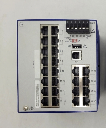Hirschmann RS20-2400T1T1SDAPEH09.00 24-Port Industrial Ethernet DIN Rail Managed Switch