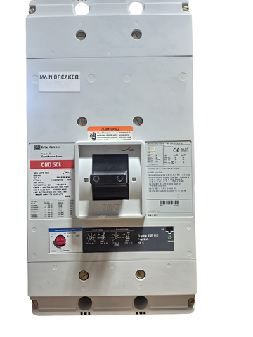 Eaton CND312T36W 1200A 3-Pole 600V Circuit Breaker – Digitrip 310 LSIG